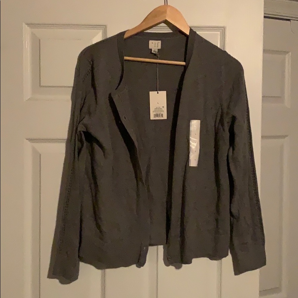 Target Gray cardigan